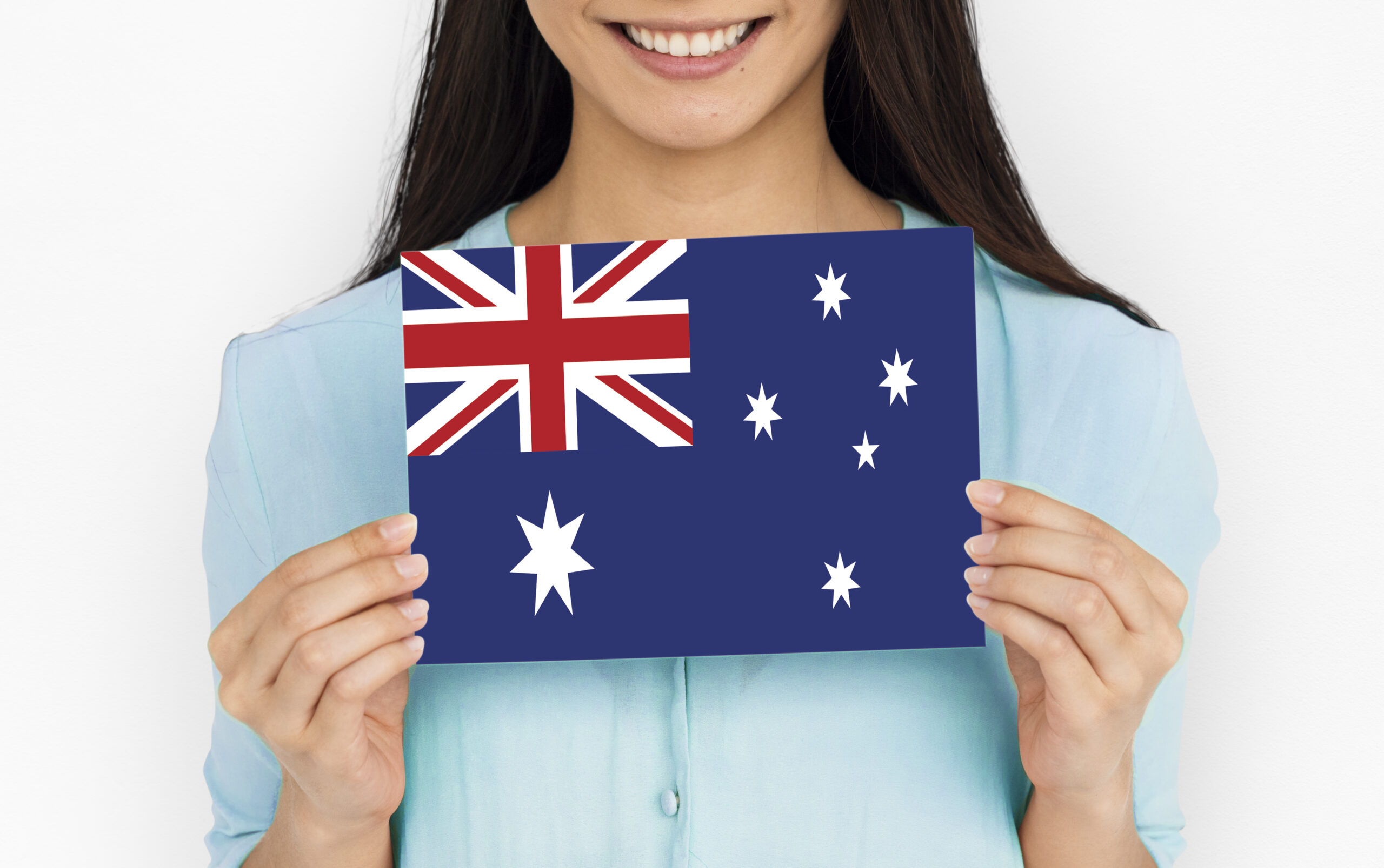 Australia country union jack flag